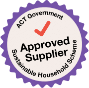 Approved Supplier ACT Sustainable Household Scheme